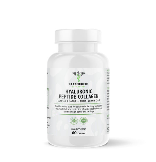 Hyaluronic Peptide Collagen- Seaweed & Marine + Biotin, Vitamin C & E